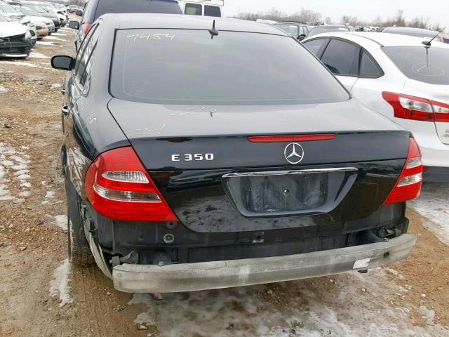 WDBUF56J96A934575 - 2006 MERCEDES-BENZ E 350 BLACK photo 9