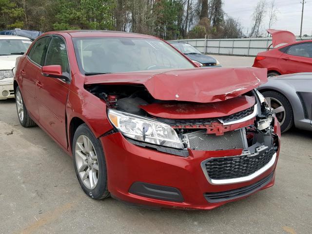 1G11C5SLXEF105898 - 2014 CHEVROLET MALIBU 1LT RED photo 1