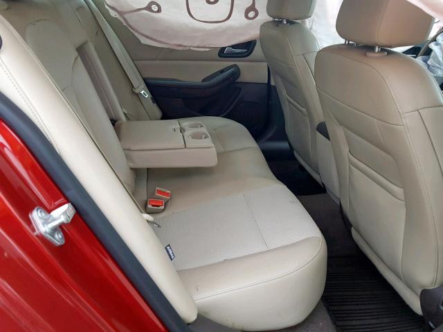 1G11C5SLXEF105898 - 2014 CHEVROLET MALIBU 1LT RED photo 6