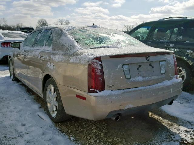 1G6DW677X50217426 - 2005 CADILLAC STS TAN photo 3