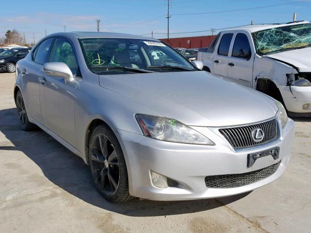 JTHBK262895106573 - 2009 LEXUS IS 250 SILVER photo 1