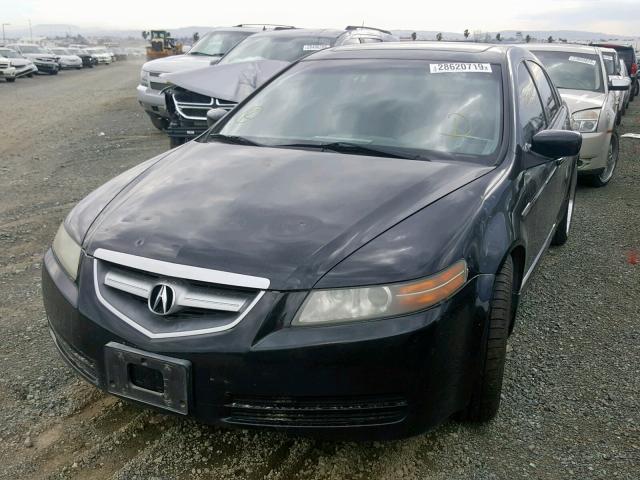 19UUA66276A040770 - 2006 ACURA 3.2TL BLACK photo 2