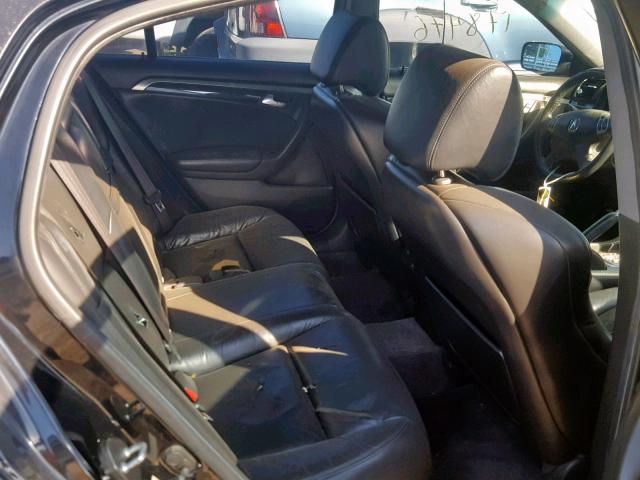 19UUA66276A040770 - 2006 ACURA 3.2TL BLACK photo 6