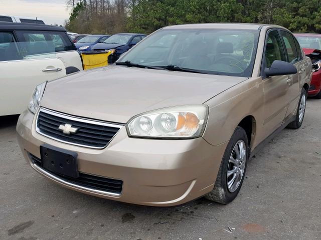 1G1ZS51F46F225277 - 2006 CHEVROLET MALIBU LS 金色 照片 2