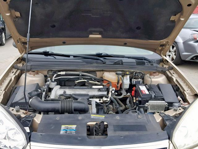 1G1ZS51F46F225277 - 2006 CHEVROLET MALIBU LS 金色 照片 7