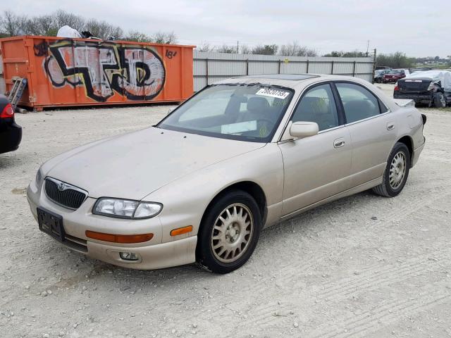 JM1TA2212W1417893 - 1998 MAZDA MILLENIA BEIGE photo 2