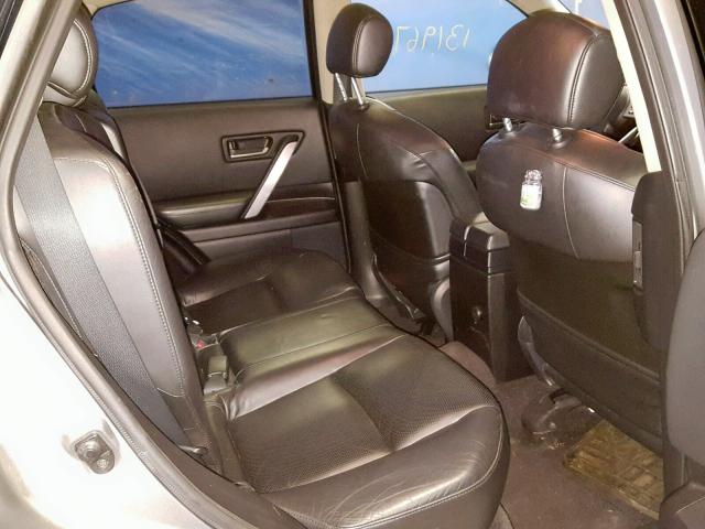 JNRAS08W95X202034 - 2005 INFINITI FX35 GRAY photo 6