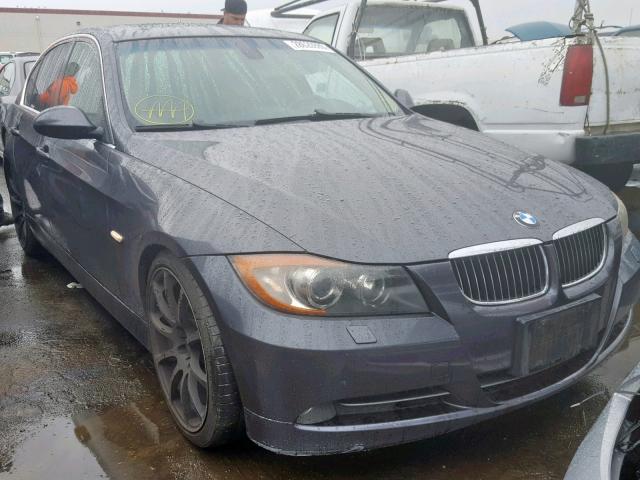 WBAVB33576KR78983 - 2006 BMW 330 I GRAY photo 1