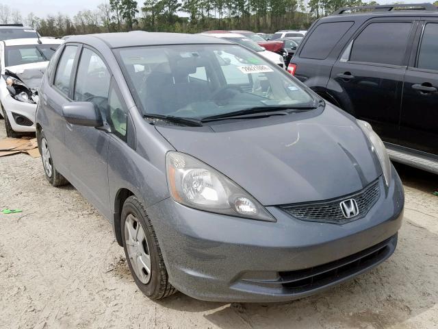 JHMGE8H33DC044476 - 2013 HONDA FIT GRAY photo 1