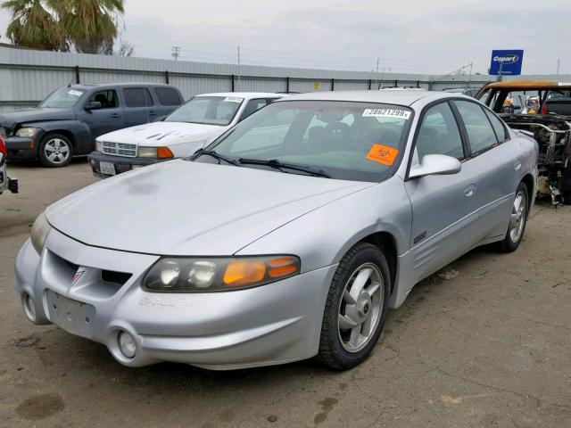 1G2HZ541614229550 - 2001 PONTIAC BONNEVILLE SILVER photo 2