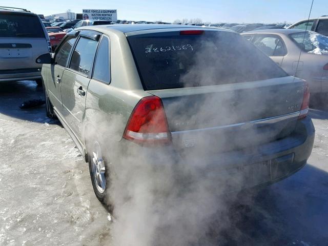 1G1ZT64804F248844 - 2004 CHEVROLET MALIBU MAX GREEN photo 3