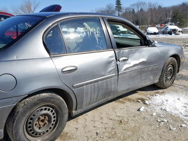 1G1ND52F15M253555 - 2005 CHEVROLET CLASSIC GRAY photo 9