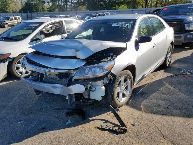 1G11B5SL2FF300057 - 2015 CHEVROLET MALIBU LS SILVER photo 2