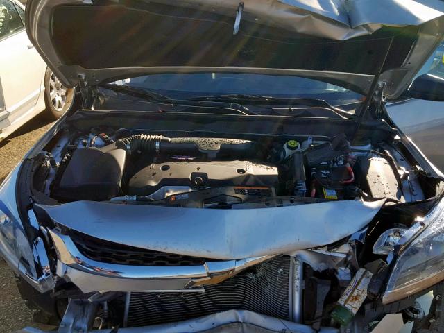 1G11B5SL2FF300057 - 2015 CHEVROLET MALIBU LS SILVER photo 7