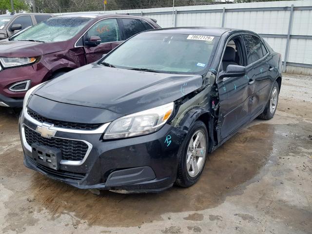 1G11B5SL4EF243696 - 2014 CHEVROLET MALIBU LS შავი ფოტო 2