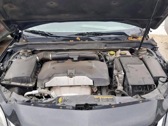 1G11B5SL4EF243696 - 2014 CHEVROLET MALIBU LS შავი ფოტო 7