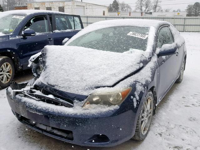 JTKDE177260097229 - 2006 TOYOTA SCION TC ლურჯი ფოტო 2