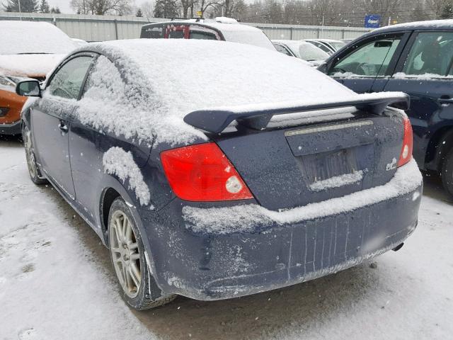 JTKDE177260097229 - 2006 TOYOTA SCION TC ლურჯი ფოტო 3