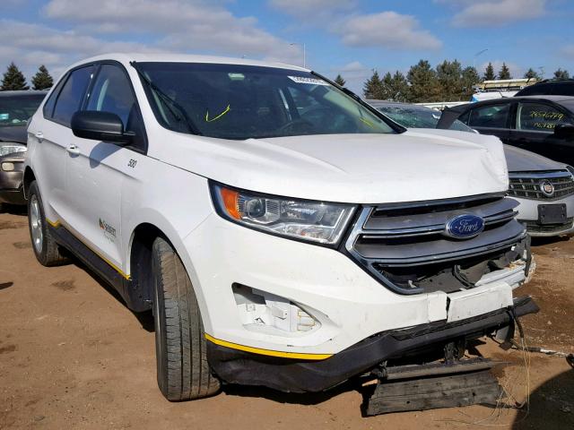 2FMPK4G95GBC20100 - 2016 FORD EDGE SE WHITE photo 1