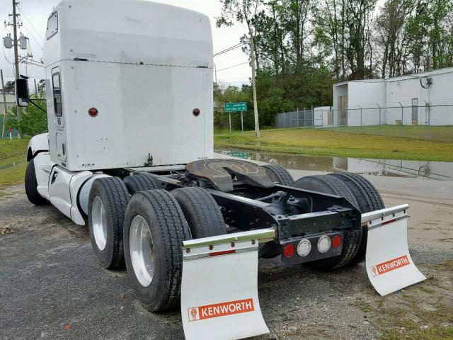 1XKAA49X5CJ287458 - 2012 KENWORTH CONSTRUCTI WHITE photo 3