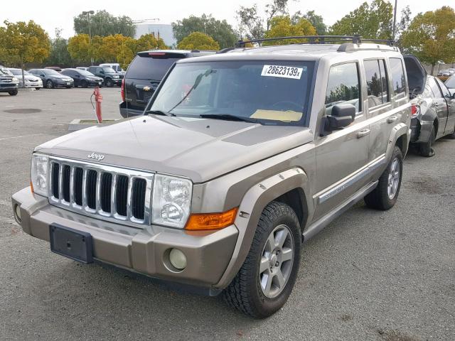 1J8HH58N66C125688 - 2006 JEEP COMMANDER BROWN photo 2