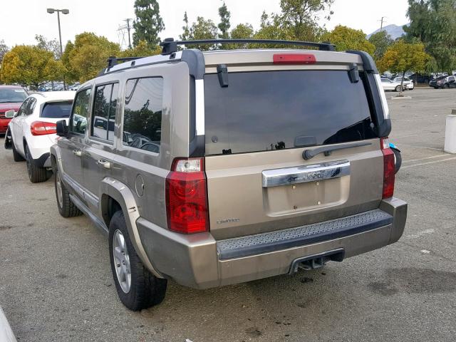 1J8HH58N66C125688 - 2006 JEEP COMMANDER BROWN photo 3