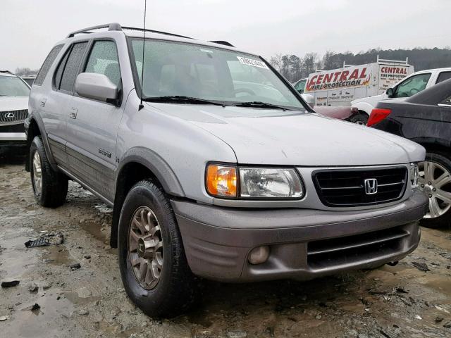 4S6CK58W524403788 - 2002 HONDA PASSPORT E 银色 照片 1