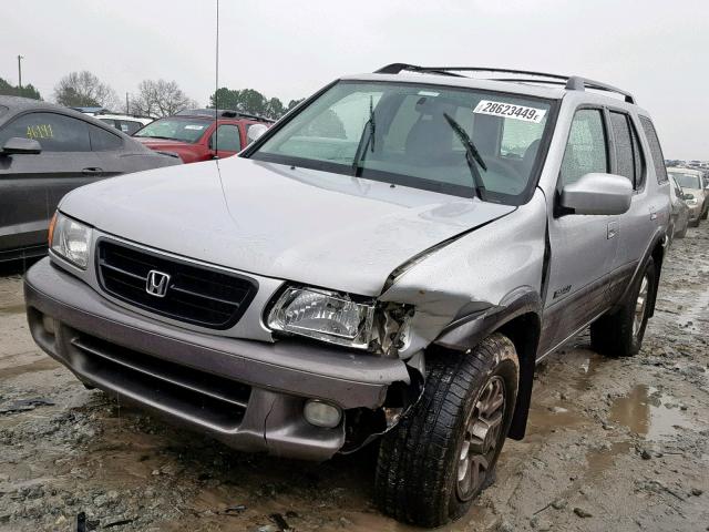 4S6CK58W524403788 - 2002 HONDA PASSPORT E 银色 照片 2