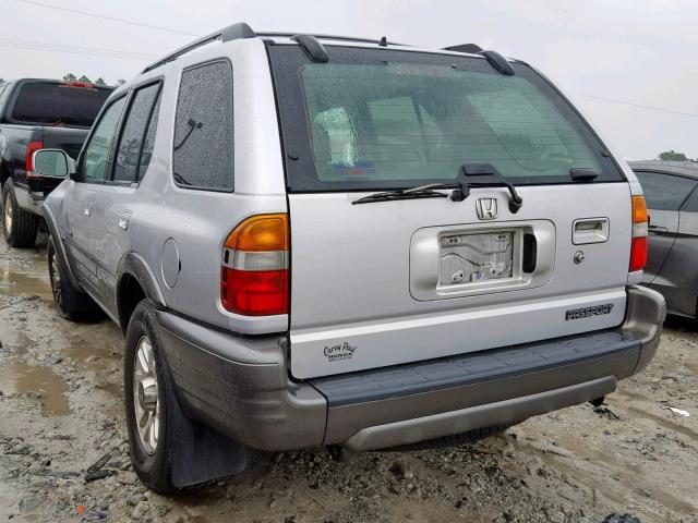 4S6CK58W524403788 - 2002 HONDA PASSPORT E 银色 照片 3