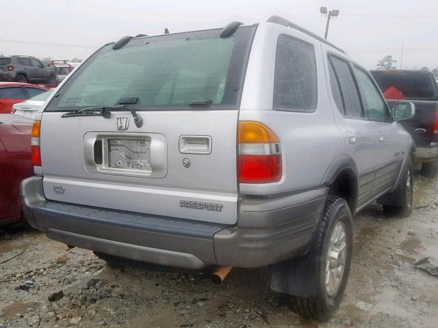 4S6CK58W524403788 - 2002 HONDA PASSPORT E 银色 照片 4