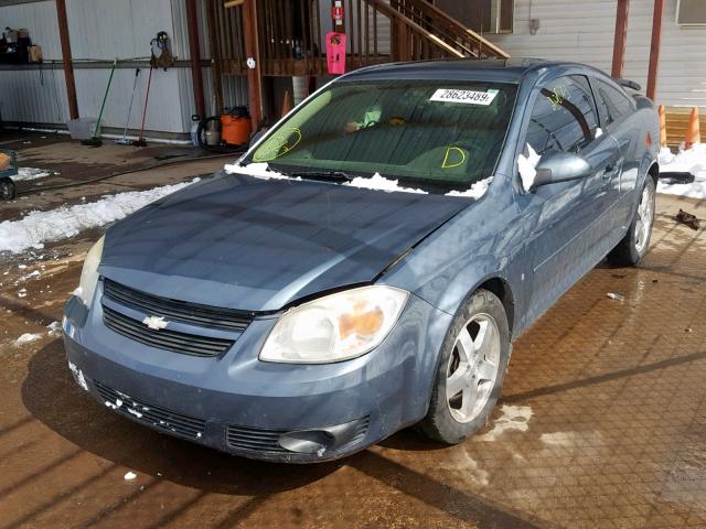 1G1AL15F667816430 - 2006 CHEVROLET COBALT LT BLUE photo 2