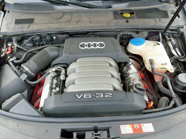 WAUDG74F75N095720 - 2005 AUDI A6 3.2 QUA CHARCOAL photo 7