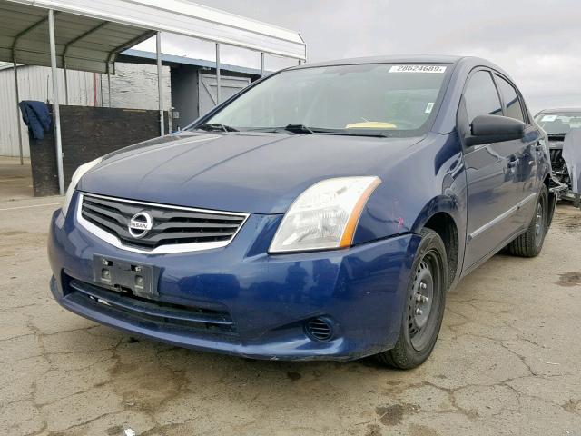 3N1AB6AP8AL718092 - 2010 NISSAN SENTRA 2.0 BLUE photo 2