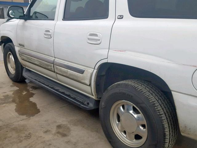 1GKEC13V33J255433 - 2003 GMC YUKON WHITE photo 9