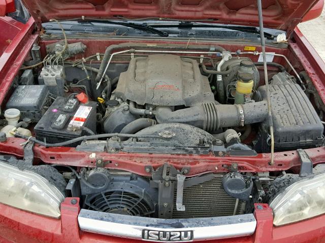 4S2DF58YX44600423 - 2004 ISUZU AXIOM XS Qırmızı foto 7