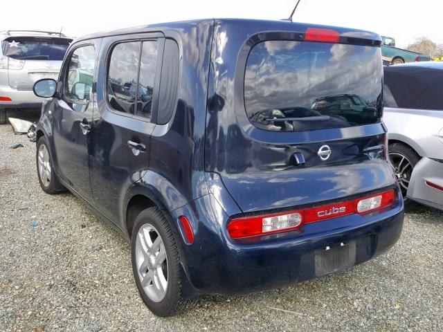 JN8AZ2KR0CT255885 - 2012 NISSAN CUBE BASE BLACK photo 3