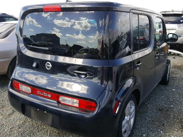 JN8AZ2KR0CT255885 - 2012 NISSAN CUBE BASE BLACK photo 4