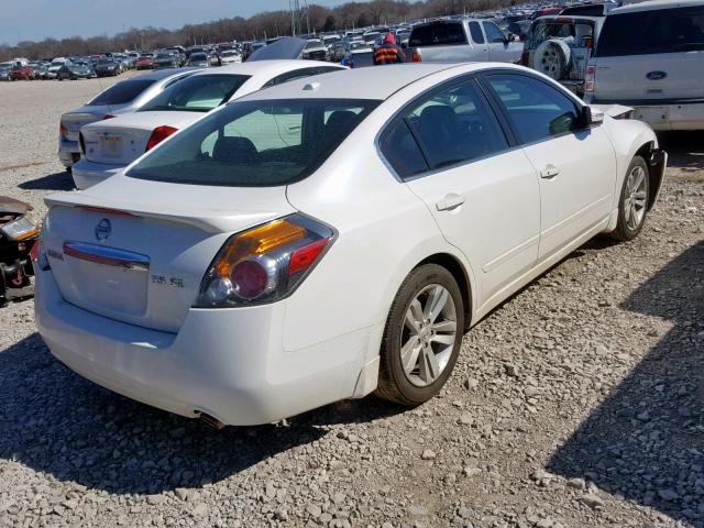 1N4BL2AP0BN421249 - 2011 NISSAN ALTIMA SR WHITE photo 4