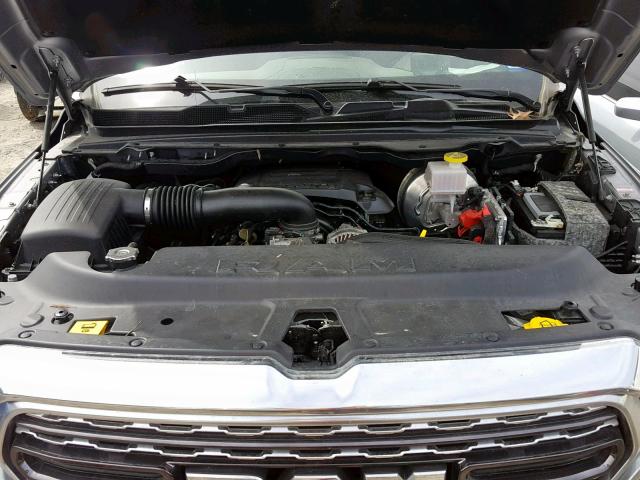 1C6SRFHT1KN524528 - 2019 RAM 1500 LIMIT GRAY photo 7