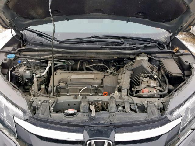 2HKRM4H73FH616971 - 2015 HONDA CR-V EXL GRAY photo 7