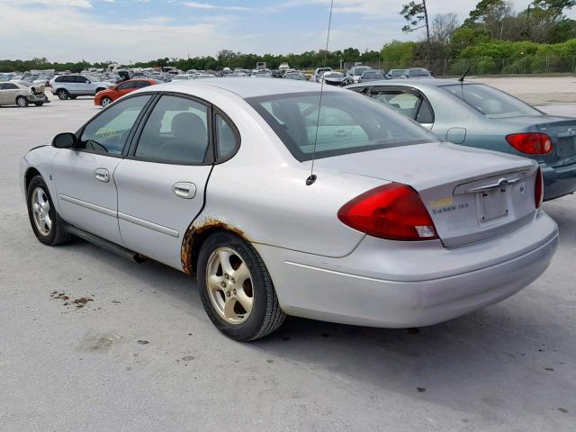 1FAFP55292G263021 - 2002 FORD TAURUS SES GRAY photo 3