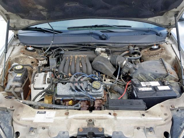 1FAFP55292G263021 - 2002 FORD TAURUS SES GRAY photo 7