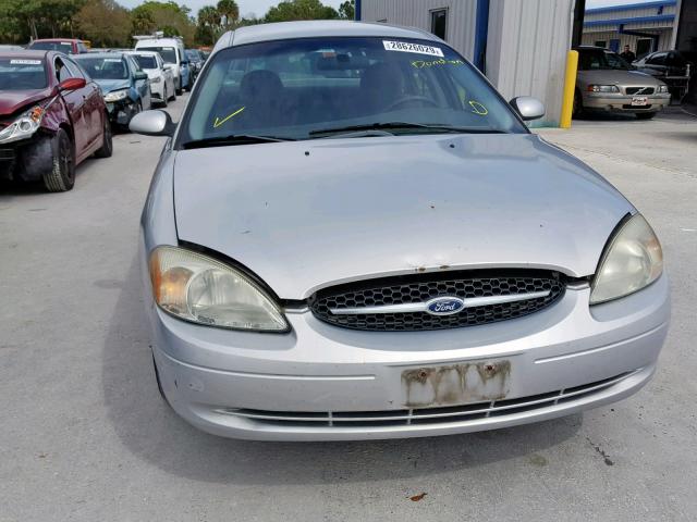 1FAFP55292G263021 - 2002 FORD TAURUS SES GRAY photo 9