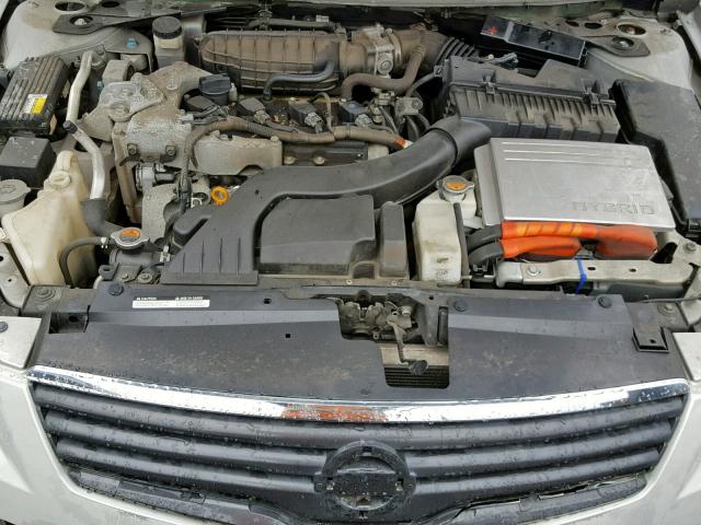 1N4CL21E59C164954 - 2009 NISSAN ALTIMA HYB SILVER photo 7