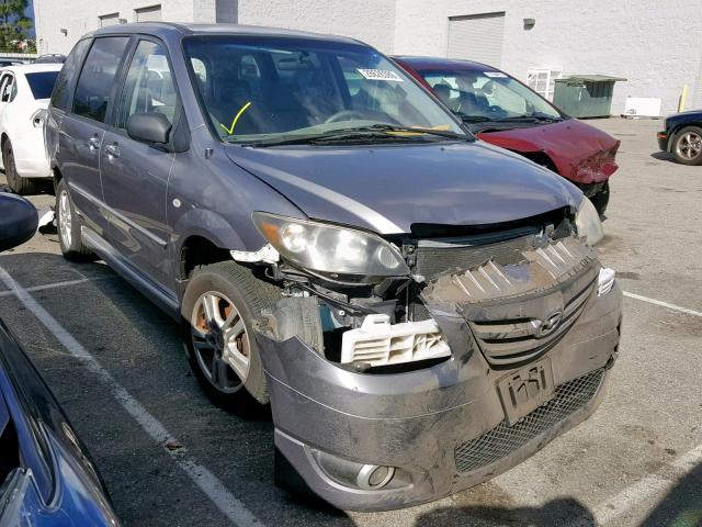 JM3LW28A440505511 - 2004 MAZDA MPV WAGON GRAY photo 1