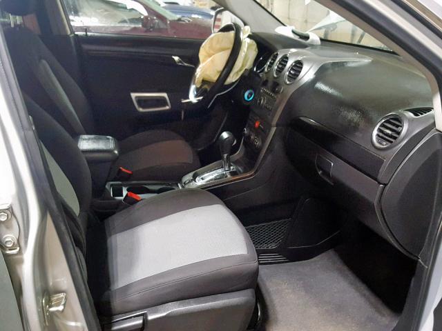 3GNFL3EK7DS522756 - 2013 CHEVROLET CAPTIVA LT SILVER photo 5