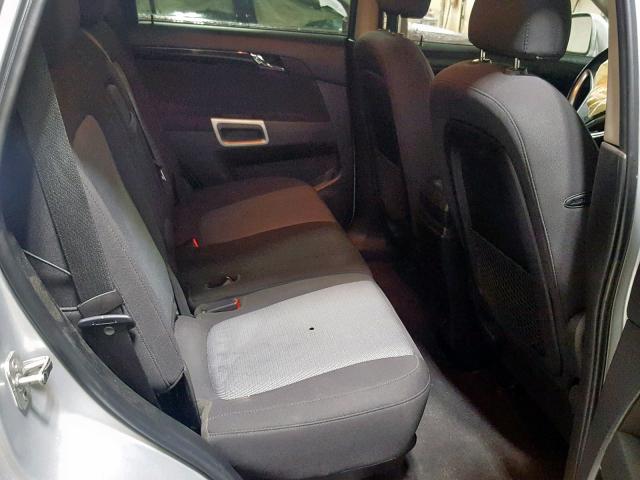 3GNFL3EK7DS522756 - 2013 CHEVROLET CAPTIVA LT SILVER photo 6