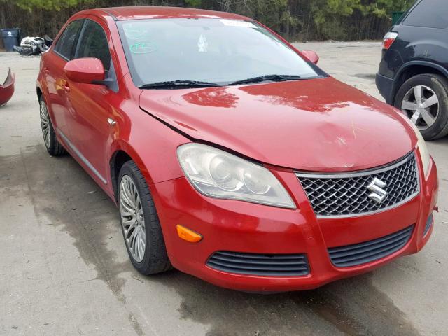 JS2RE9A36C6101430 - 2012 SUZUKI KIZASHI SE RED photo 1