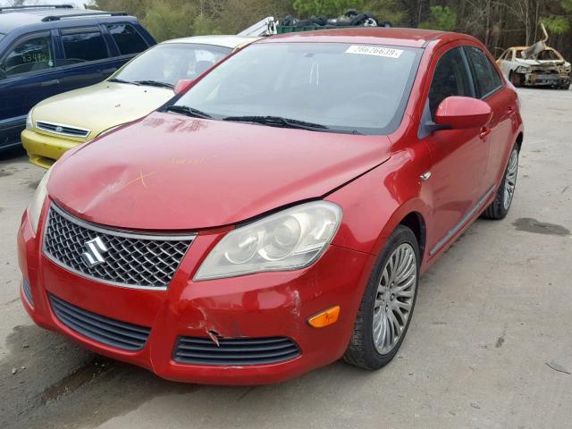 JS2RE9A36C6101430 - 2012 SUZUKI KIZASHI SE RED photo 2