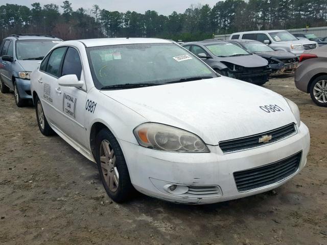 2G1WC57M091172918 - 2009 CHEVROLET IMPALA 2LT WHITE photo 1